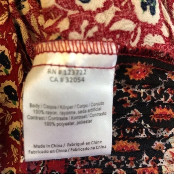 Anthropologie One September Sleeveless Tamarosa Top Size XS - Picture 6 of 6